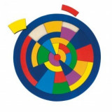 Puzzle circular Combinatii de culori, Goki