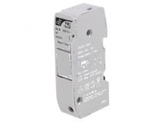 Clemă siguranţe cilindrice 10,3x38mm pentru şină DIN 32A