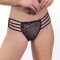 GS1122-1 Chilot clasic din dantela cu benzi elastice si strasuri