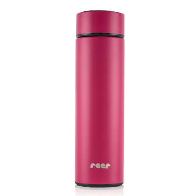Termos din otel inoxidabil vidat ColourDesign, 450 ml, rosu, Reer 90014 Children SafetyCare foto