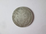 Rara! Austria/Ungaria/Boemia/Lombardia/Venetia 20 Kreuzer 1839 B(Kremnica) Ferdinand I argint,moneda din imagini,diametrul:26 mm,greutate:6,40 grame, Europa