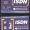 Romania 2002 Telephone card ISDN 80.000 Rom 157 CT.037