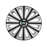 Cumpara ieftin Trend Set 4 capace roti Silver/black cu inel cromat Trend R15 pentru gama auto Land Rover Trend Silver-Black, Autohelix MSA