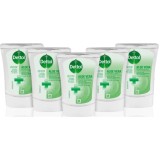 Set 5 x Rezerva sapun lichid antibacterian Dettol No Touch cu Aloe pentru dozatorul automat cu senzor, 250 ml
