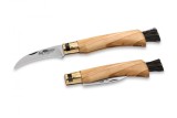 Briceag Old Bear Mushroom olive wood pentru ciuperci, lama 68 mm OutsideGear Venture