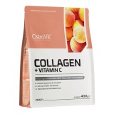 Colagen + Vitamina C cu aroma de piersici, 400g, OstroVit