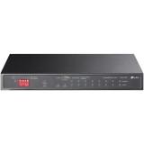 Switch TP-LINK TL-SG1210PP, 10x1000Mbps(8xPOE+), carcasa metalica, desktop, negru