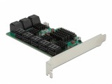 PCI Express cu 16 porturi SATA III, Delock 90073