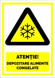Indicator pentru depozitare alimente congelate