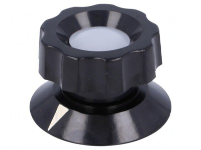Buton Rotativ Indicator Bachelită &amp;Oslash;6mm &amp;Oslash;50x35,5mm foto