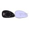 Geam oglinda Citroen C4 (La/Lc) 10.2004-12.2010 partea stanga Best Auto Vest crom convex cu incalzire
