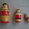 Set Papusi MATRIOSKA Originale Rusia - 3 Bucati