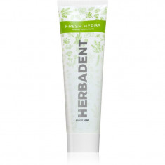 Herbadent Herbal Toothpaste Fresh Herbs pastă de dinți cu extract din plante Fresh Herbs 75 g