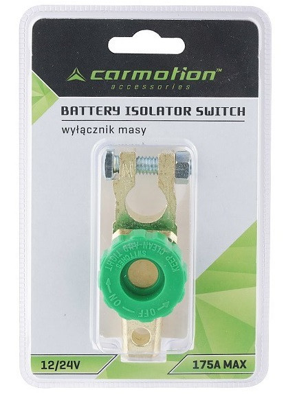 &Icirc;ntrerupător Izolator Baterie, 12/24V Max 175A Carmotion 86547