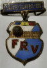 SV * INSIGNA F R V * FEDERAȚIA ROM&Acirc;NĂ DE VOLEI * Sportiv Categoria III, Romania de la 1950