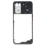 Carcasa Mijloc OPPO A54 5G Neagra, cu Butoane Volum, Bulk