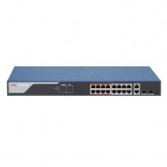 SWITCH 16PORTURI POE SMARTMANAGED &amp;amp;quot;DS-3E1318P-SI&amp;amp;quot; (include TV 1.5 lei) foto