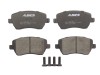 Set placute frana,frana disc NISSAN TIIDA Hatchback (2004 - 2011) ABE C11077ABE