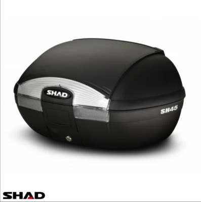 Cutie portbagaj (topcase) Shad model SH45 culoare: negru (volum: 45 litri) &amp;ndash; include placa de montaj foto