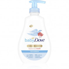 Dove Baby Rich Moisture gel de curățare pentru corp si par 400 ml