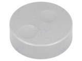 Buton rotativ plastic 6mm 39.6x13.5mm