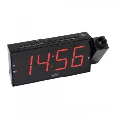 Ceas digital cu proiector led, alarma, afisaj caractere mari, home foto
