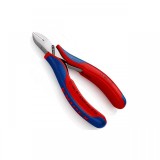 Cleste electronist cu taietura laterala, cu arc, 115 mm, Knipex