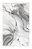 Covor Living Aura Lux 53474A Gri / Alb Moftx