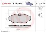 BREMBO P 56 061 PRIME LINE set placute frana,frana disc