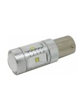 Led auto Galben 30W BA15S 12-24V Canbus cu leduri CREE