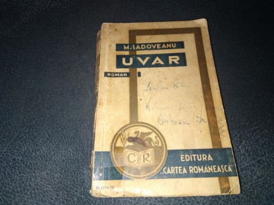 M SADOVEANU - UVAR foto