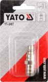 Mufa rapida tata pentru furtun de aer comprimat 1/2 YATO