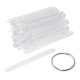 Cumpara ieftin Tipsuri ovale pentru exersat set 50 transparente