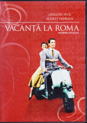 DVD Film de colectie: Vacanta la Roma ( original, subtitrare lb. romana ) foto