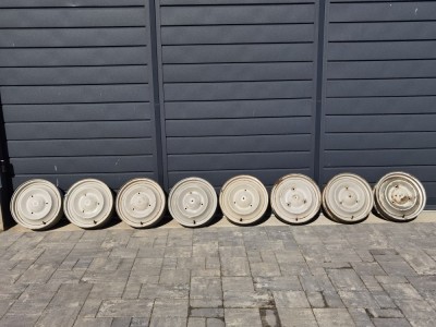 Jante vechi pentru masini de colectie Citroen. 15&amp;quot;, 3 prezoane. Michelin, Made in France. foto