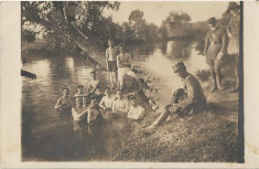 B359 Militari romani Primul Razboi Mondial 1918 Sf Gheorghe fotografie veche foto