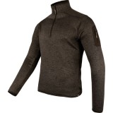 Fleece Jack Pyke Melange Quarter Zip, maro