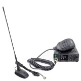 Pachet Statie radio CB PNI Escort HP 8900 ASQ, 12-24V + Antena CB PNI Extra 48 cu baza magnetica, alimentare 12V/24V, RF Gain, R