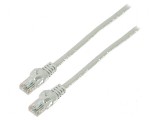 Cablul Patch U/UTP 6 litat Cu LSZH gri 1m 26AWG, Lanberg