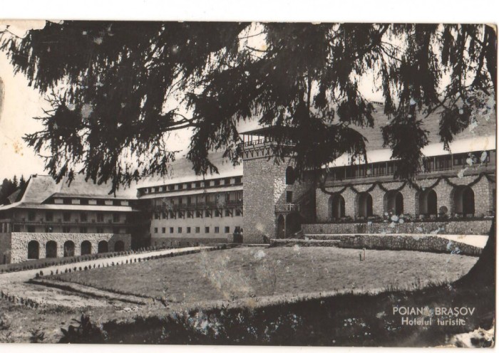 CPIB 15770 CARTE POSTALA - POIANA BRASOV. HOTELUL TURISTIC, RPR