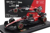Model Alfa Romeo F1 C43 BBurago #24 Guanyu Zhou 2023 1:43 Signature - 1:43