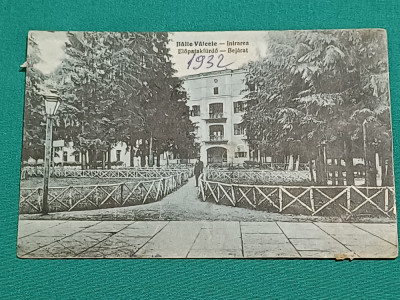 CARTE POȘTALĂ * B&amp;Acirc;ILE VĂLCELE *INTRAREA *1932 * foto