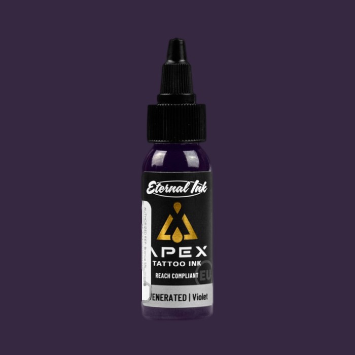 Tus tatuaj APEX Eternal - Culori - 30 ml - Venerated - Violet
