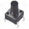 Microintrerupator 6x6mm, OFF-(ON), SPST-NO, NINIGI -