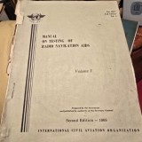 Manual on testing of radio navigation aids doc 8071 vol.1