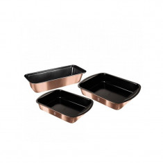 Set tavi pentru copt 3 piese Rose Gold Berlinger Haus BH 7630