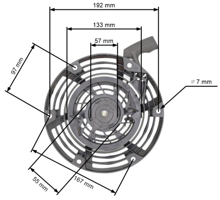 Demaror Briggs &amp; Stratton 800E, 850E, 875E