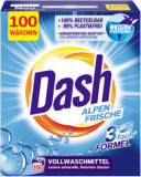 Dash Detergent rufe pudră Alpen Frische 100 spălări, 6 Kg