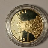 Moneda 50 bani 2019 Proof. Stefan cel Mare