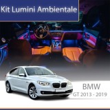 Lumini Ambientale BMW Seria 4 GT 2013-2019 dedicat set complet control telefon sau sistem original CarStore Technology
